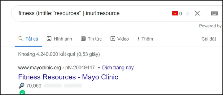 Tìm Các Trang Nguồn
