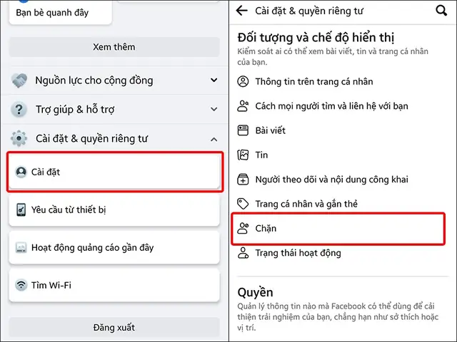 Cách Bỏ Chặn Facebook Trên Điện Thoại