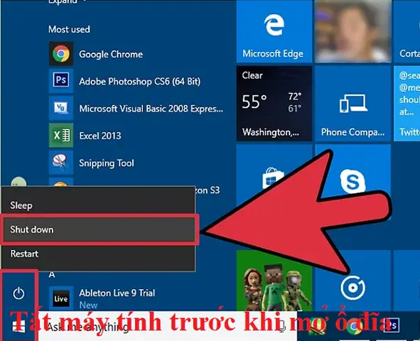 Cách Mở Ổ Đĩa Máy Tính Bàn Bằng Kẹp Giấy