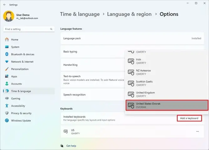 Hướng Dẫn Cách Thêm Bố Cục Bàn Phím Trên Windows 11