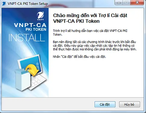 Bước 2: Thực Hiện Cài Driver Token