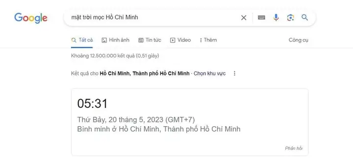 Xem Mặt Trời Mọc, Mặt Trời Lặn