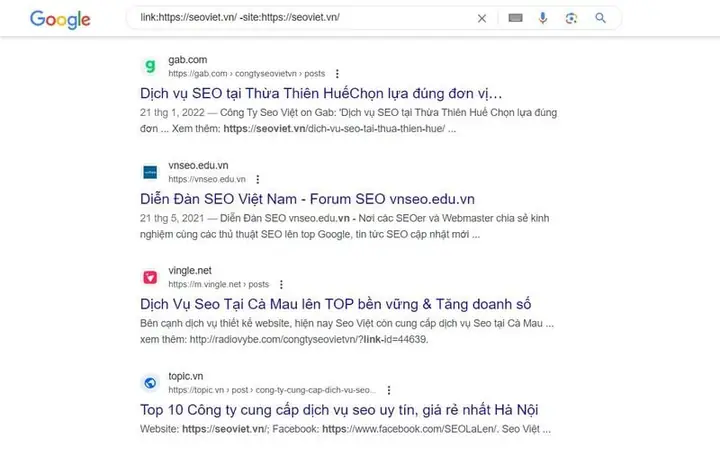 13 Tìm Các Trang Liên Kết Đến Đối Thủ Cạnh Tranh