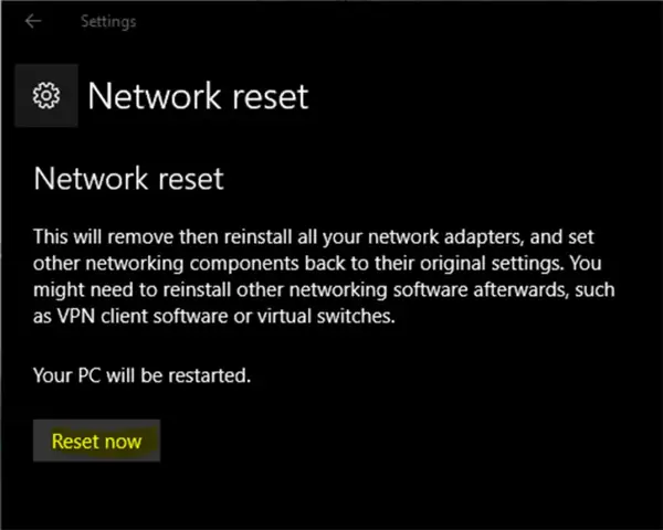 Cách Cài Đặt Lại Mạng Trên Máy Tính Windows 10