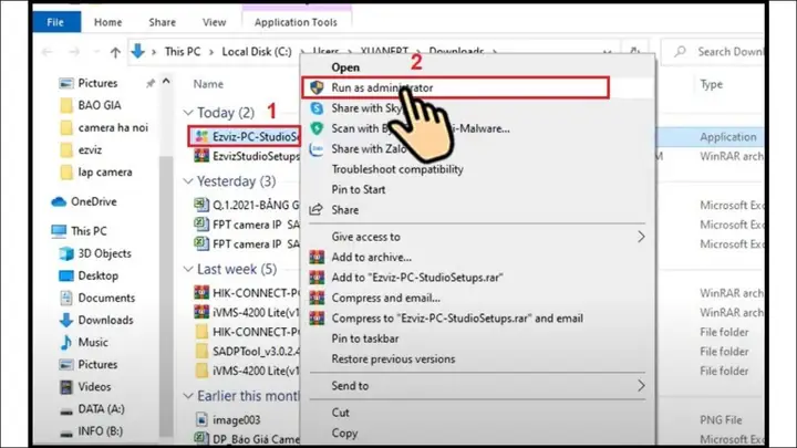 Hướng Dẫn Tải Và Cài Đặt Phần Mềm Ezviz Pc Studio