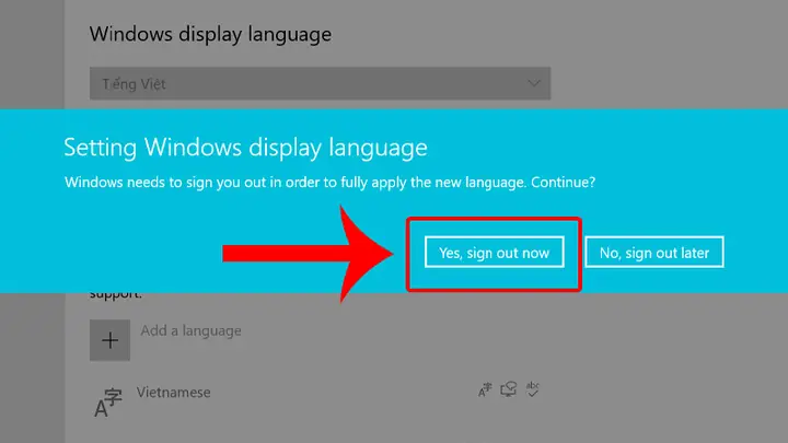 Cách Cài Đặt Tiếng Việt Cho Máy Tính Từ Windows Settings