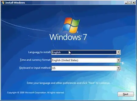 Bước 2: Cách Cài Đặt Windows 7 Vào Máy Tính Để Bàn