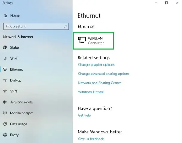 Bước 3: Kiểm Tra Kết Nối Mạng Trên Win 10