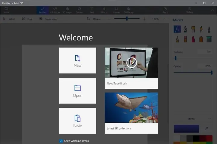 Các Bước Cắt Ảnh Bằng Paint 3d