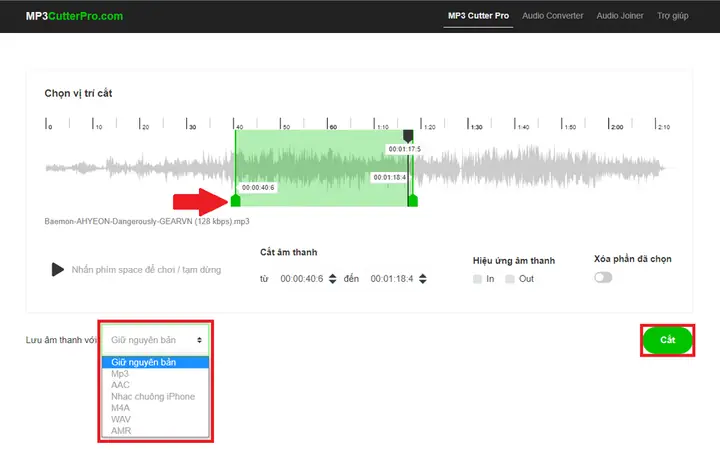 Online Mp3 Cutter Pro