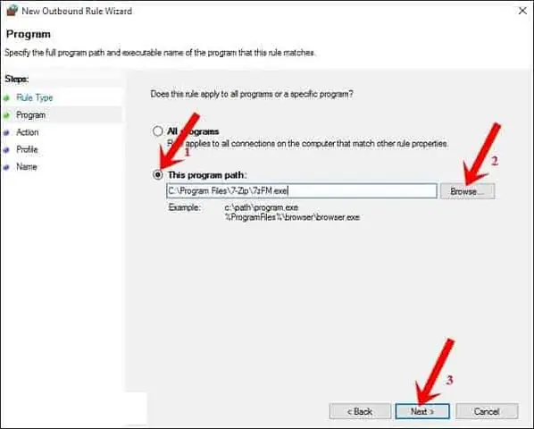 Chặn Chơi Game Online Bằng Firewall Thủ Công