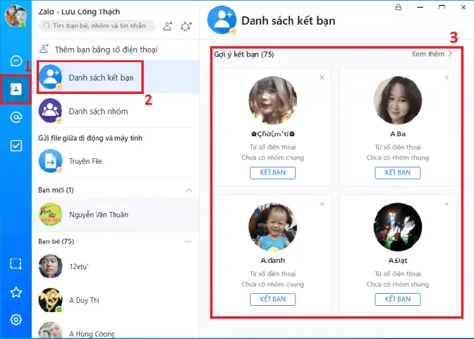 Chặn Tin Nhắn Zalo Từ Danh Sách Gợi Ý Kết Bạn