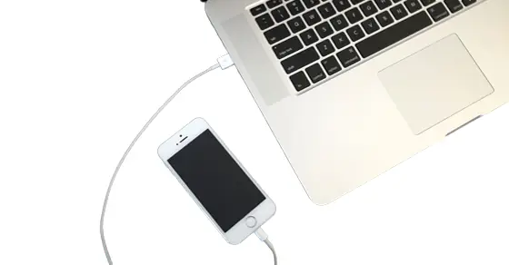 2/ Sử Dụng Cáp Kết Nối Chiếu Màn Hình Điện Thoại Lên Pc