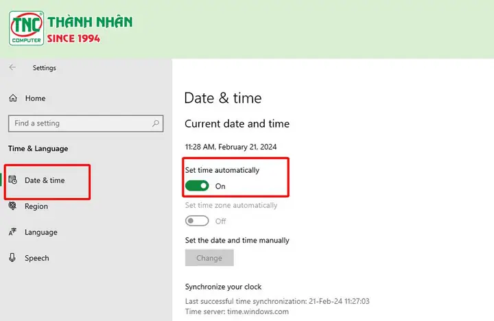 Chỉnh Giờ Máy Tính Windows 11: Chỉnh Giờ Máy Tính Windows 11: