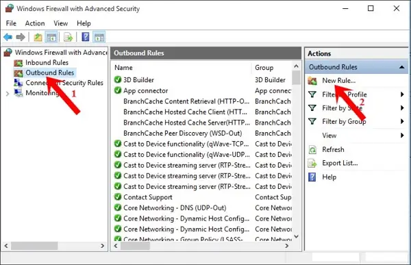 Cách Chặn Chơi Game Online Bằng Firewall Thủ Công