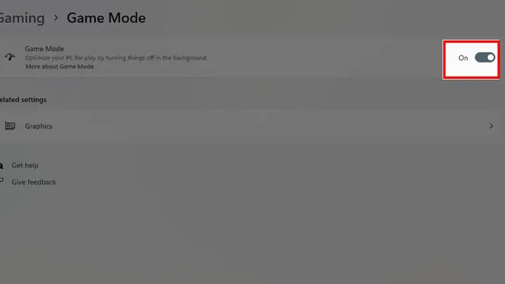 Bật Chế Độ Game Mode Trên Windows
