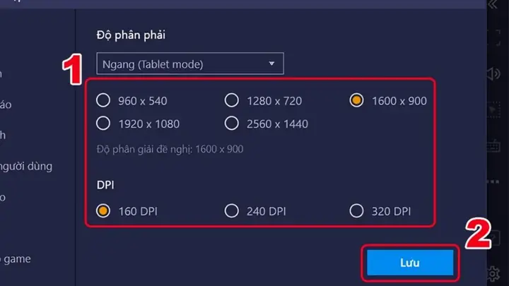 Tối Ưu Cài Đặt Giả Lập