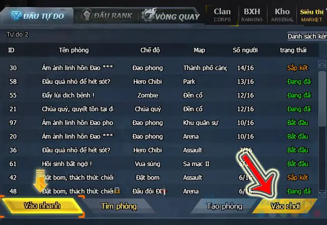 Cách Chơi Game Truy Kích Không Cần Cài Đặt