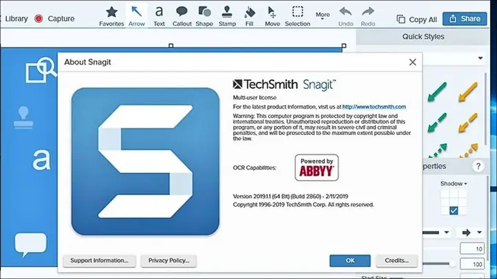 Phần Mềm Trả Phí (snagit, Faststone Capture)