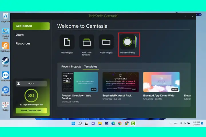 Cách Chụp Màn Hình Laptop Acer Bằng Ứng Dụng Camtasia