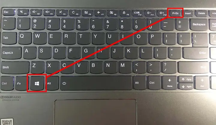 Cách Chụp Màn Hình Máy Tính Dell Được Lưu Trực Tiếp