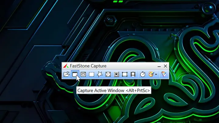 Cách Chụp Màn Hình Laptop Lenovo Bằng Công Cụ Faststone Capture