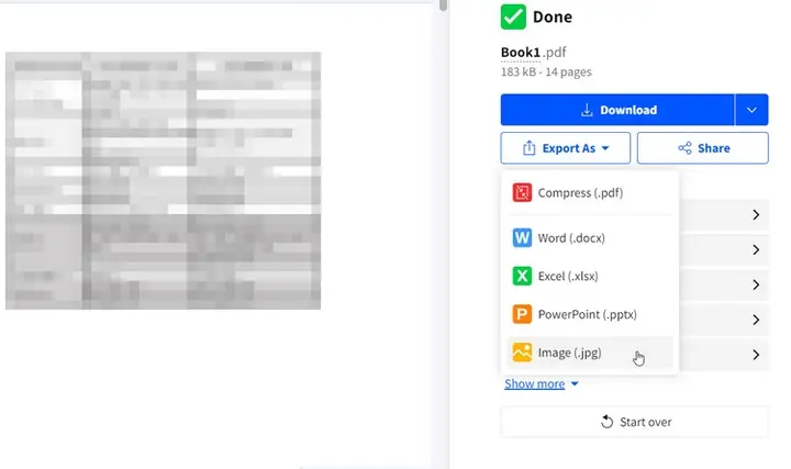 Cách Cắt File Excel Và Chia Sẻ Qua Zalo Bằng Smallpdf