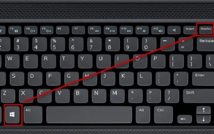 Chụp Màn Hình Laptop Bằng Tổ Hợp Phím Windows + Prtscr