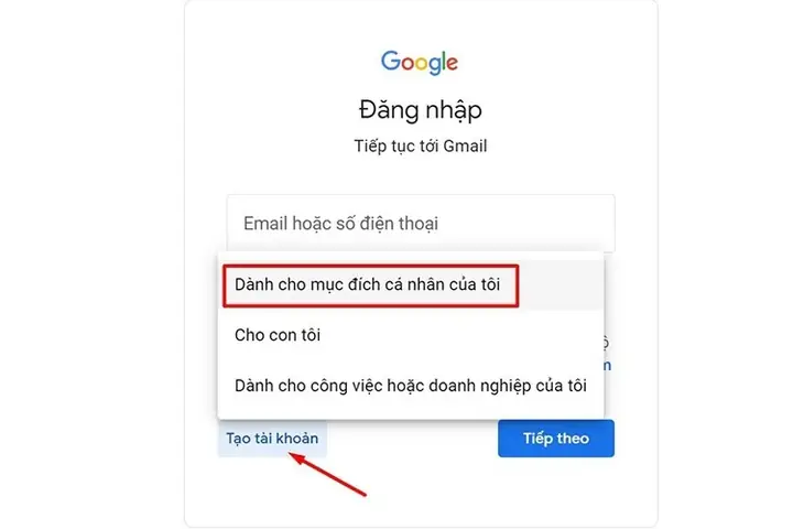 Tạo Tài Khoản Google Trên Máy Tính Tạo Tài Khoản Google Trên Máy Tính