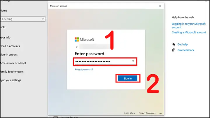 Cách Đăng Nhập Tài Khoản Microsoft Trên Máy Tính