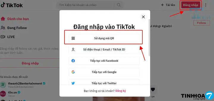 Cách Đăng Nhập Tik Tok Trên Điện Thoại Cách Đăng Nhập Tik Tok Trên Điện Thoại