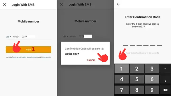 Đăng Nhập Weibo Không Cần Mật Khẩu Bằng Số Điện Thoại Đăng Nhập Weibo Không Cần Mật Khẩu Bằng Số Điện Thoại