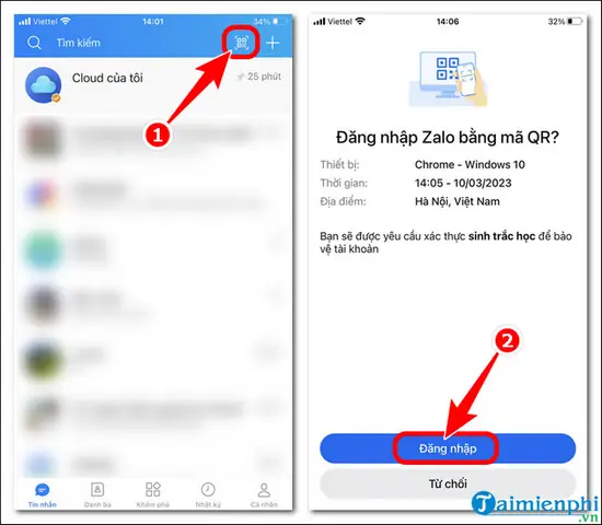 Cách Đăng Nhập Zalo Web Bằng Mã Qr Trên Pc, Laptop