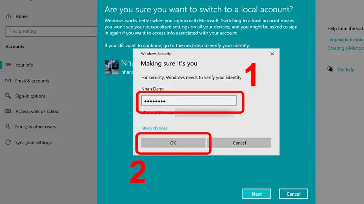 Cách Đăng Xuất Tài Khoản Microsoft Trên Máy Tính Windows 10