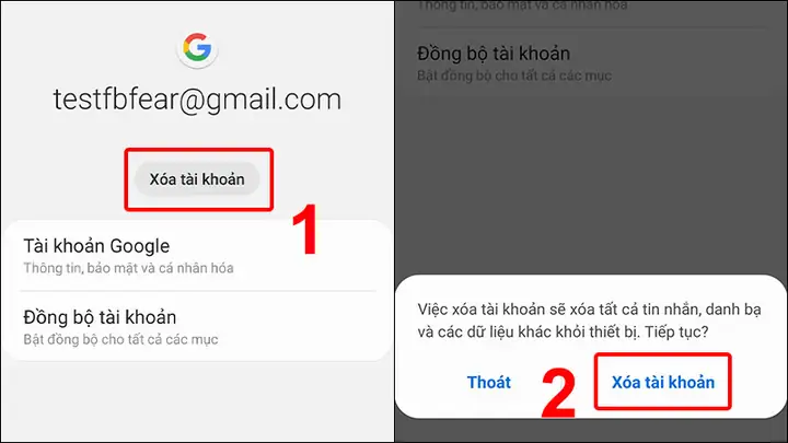 Cách Đăng Xuất Tài Khoản Google Trên Điện Thoại Android