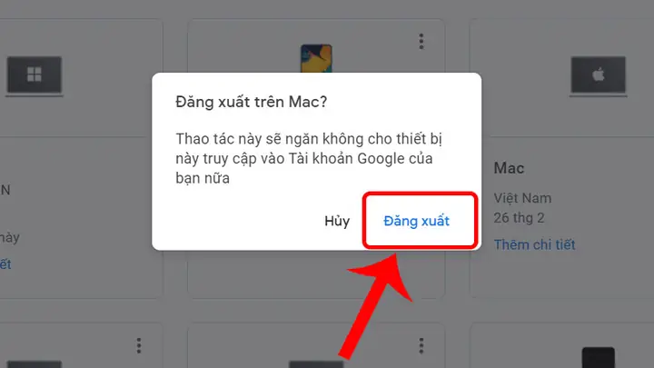 Cách Thoát Tài Khoản Google Từ Xa