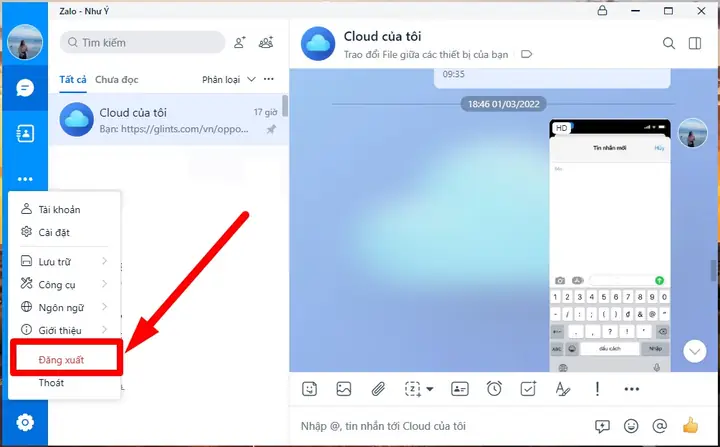 Cách Đăng Xuất Zalo Trên Máy Tính Nhanh Chóng