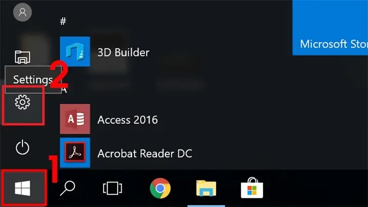 Cài Mật Khẩu Cho Máy Tính Win 10 Thông Qua Windows Settings