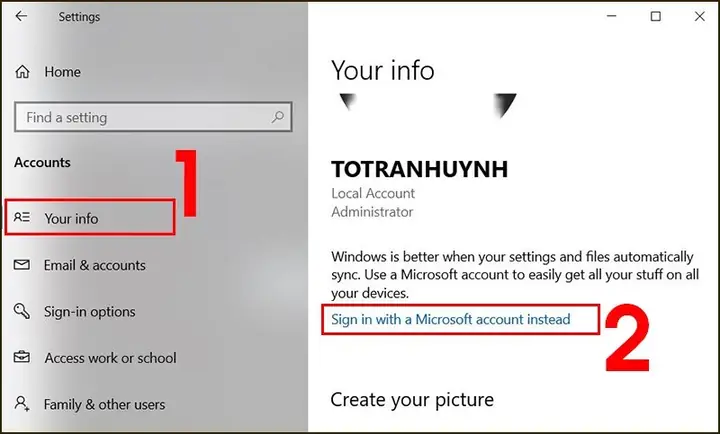 Bước 1: Chọnstart-> Chọnsettings.