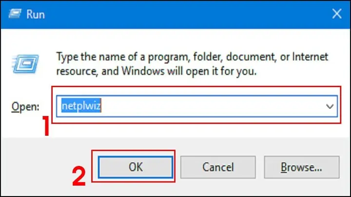Thay Đổi Mật Khẩu Windows 10 Bằng Netplwiz