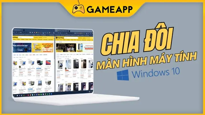 Bạn Thấy Phiền Phức Trong Việc Phải Liên Tục Chuyển Qua Các Cửa Sổ, Phần Mềm Trên Máy Tính? Hãy Để Thế Giới Di Động Mách Bạn Các Cách Chia Đôimàn Hình Máy Tínhwindows 10 Và Windows 11 Nhanh, Đơn Giản Nhé.
