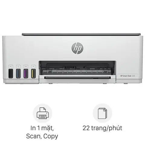Máy In Phun Màu Hp Smart Tank 520 (1f3w2a)