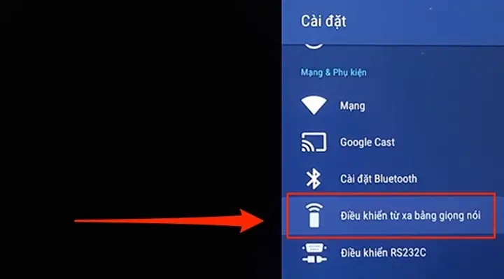 Cài Đặt Điều Khiển Tivi Bằng Giọng Nói Cài Đặt Điều Khiển Tivi Bằng Giọng Nói