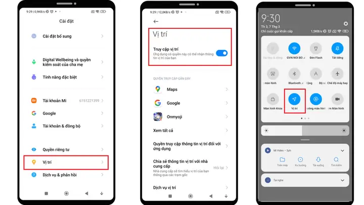 Cách Tắt Định Vị Trên Android