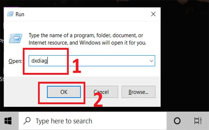 Cách 7: Kiểm Tra Cấu Hình Máy Tính Bằng Tính Năng Directx Diagnostic Tool