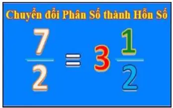 Cách Chuyển Đổi Hỗn Số Sang Phân Số