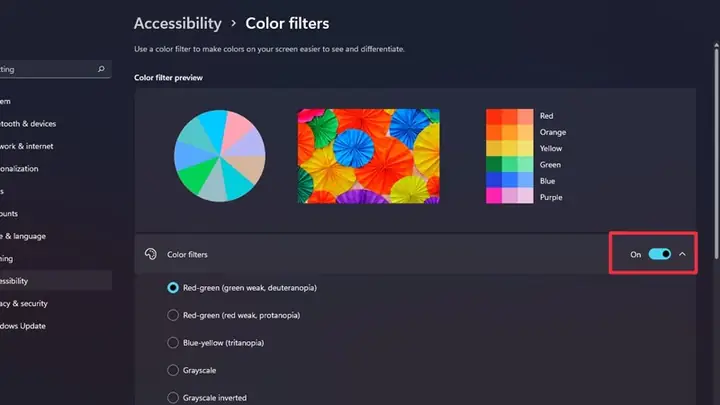 Cách Đổi Màu Màn Hình Máy Tính Windows 11