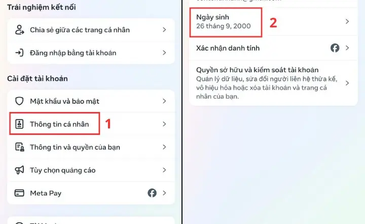 Hướng Dẫn Chi Tiết Cách Đổi Năm Sinh Trên Facebook Bằng Máy Tính