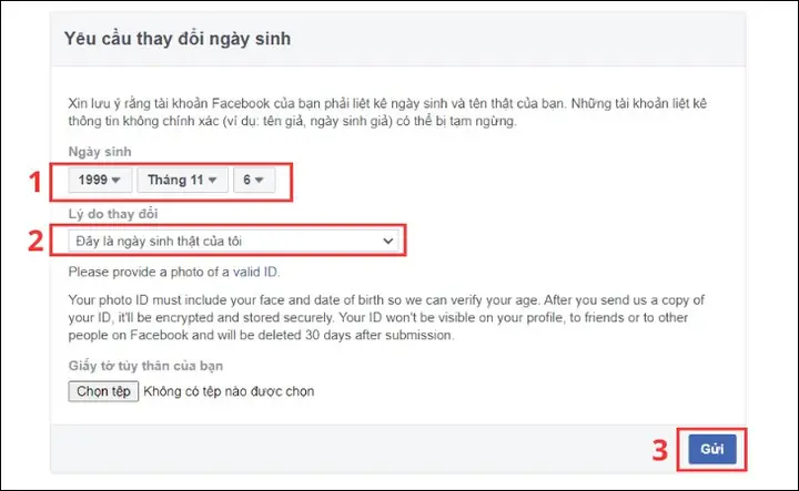 Hướng Dẫn Chi Tiết Cách Đổi Năm Sinh Trên Facebook Bằng Máy Tính