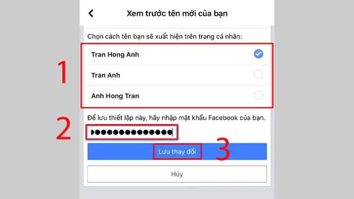 Cách Đổi Tên Facebook Trên Điện Thoại Android